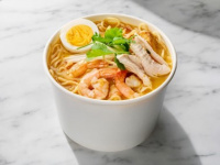 南洋咖哩叻沙湯&雞肉鮮蝦