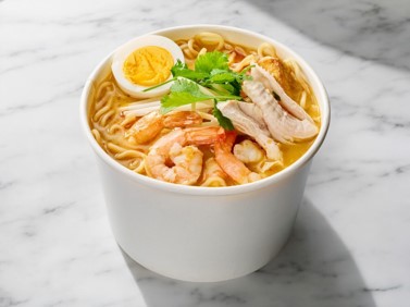南洋咖哩叻沙湯&雞肉鮮蝦
