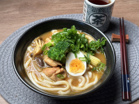 野菇雞肉咖哩湯烏龍