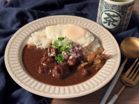 馥醇牛肉黑咖哩