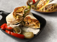 番茄咖哩塔可捲