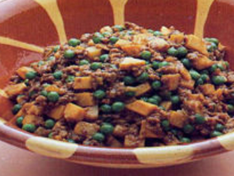 竹筍青豌豆印度咖哩