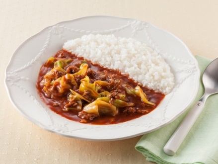 高麗菜絞肉番茄燴飯