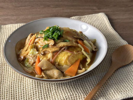 佛蒙特咖哩風味中華丼