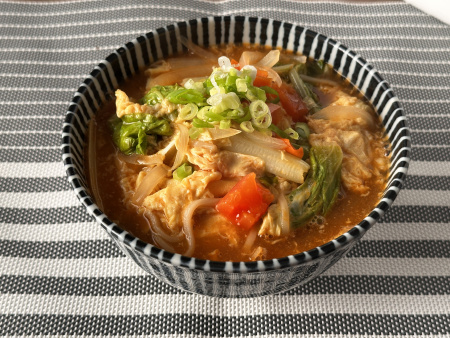 完熟蕃茄雞蛋麵