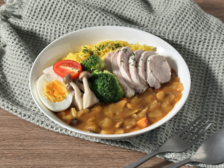 一日1/2蔬菜Light咖哩飯